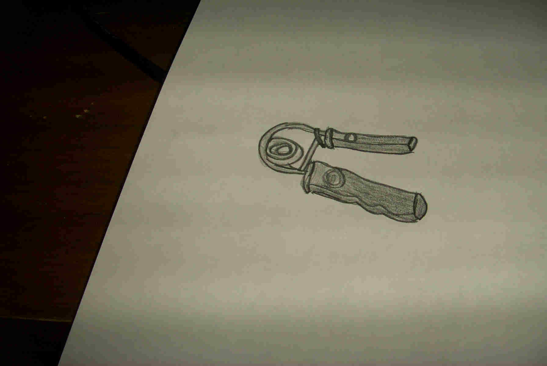 Handgrips drawing